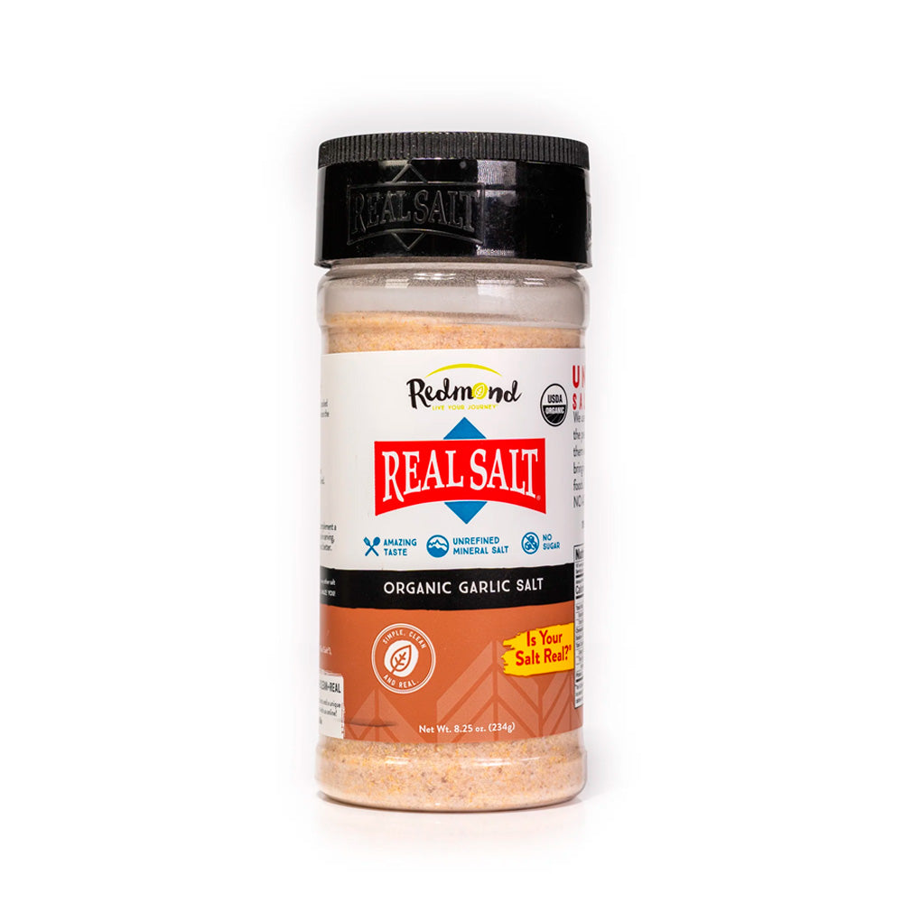 Real Salt® Organic Garlic Salt Shaker