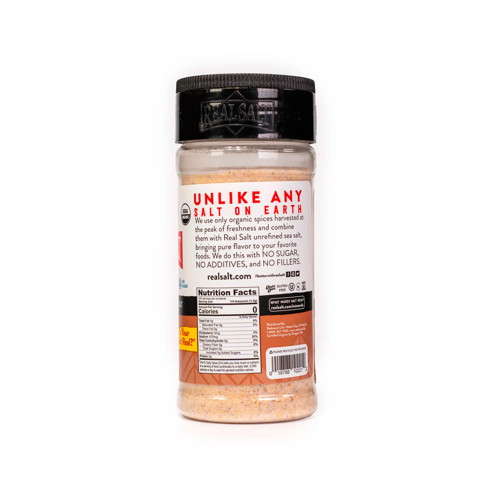 Real Salt® Organic Garlic Salt Shaker