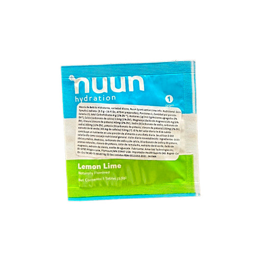 Nuun Sport Sobre de Lima Limon