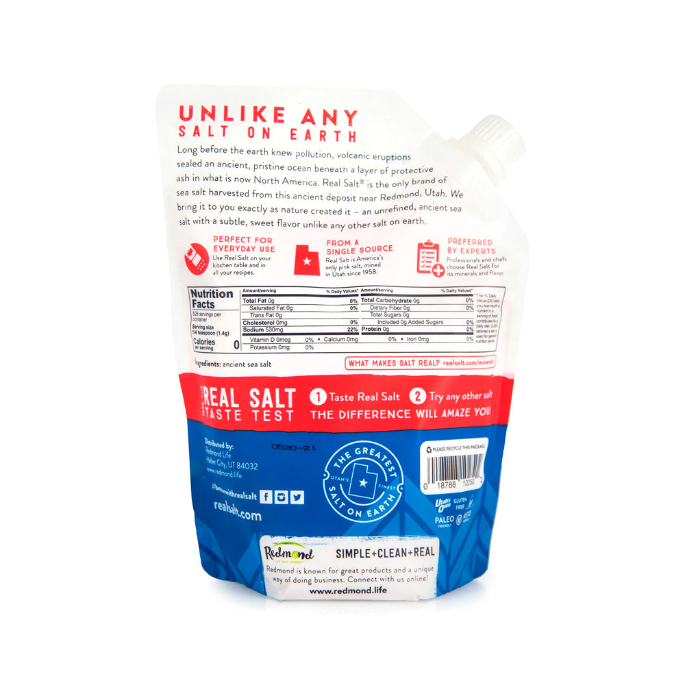 Redmond Real Stalt® Sal Marina y Fina 16 Oz